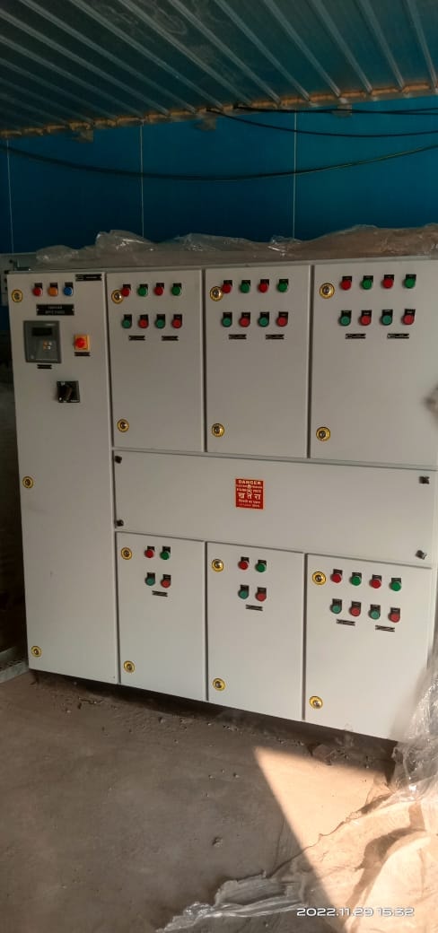 Panels ready for dispatch, wrapped in protective film